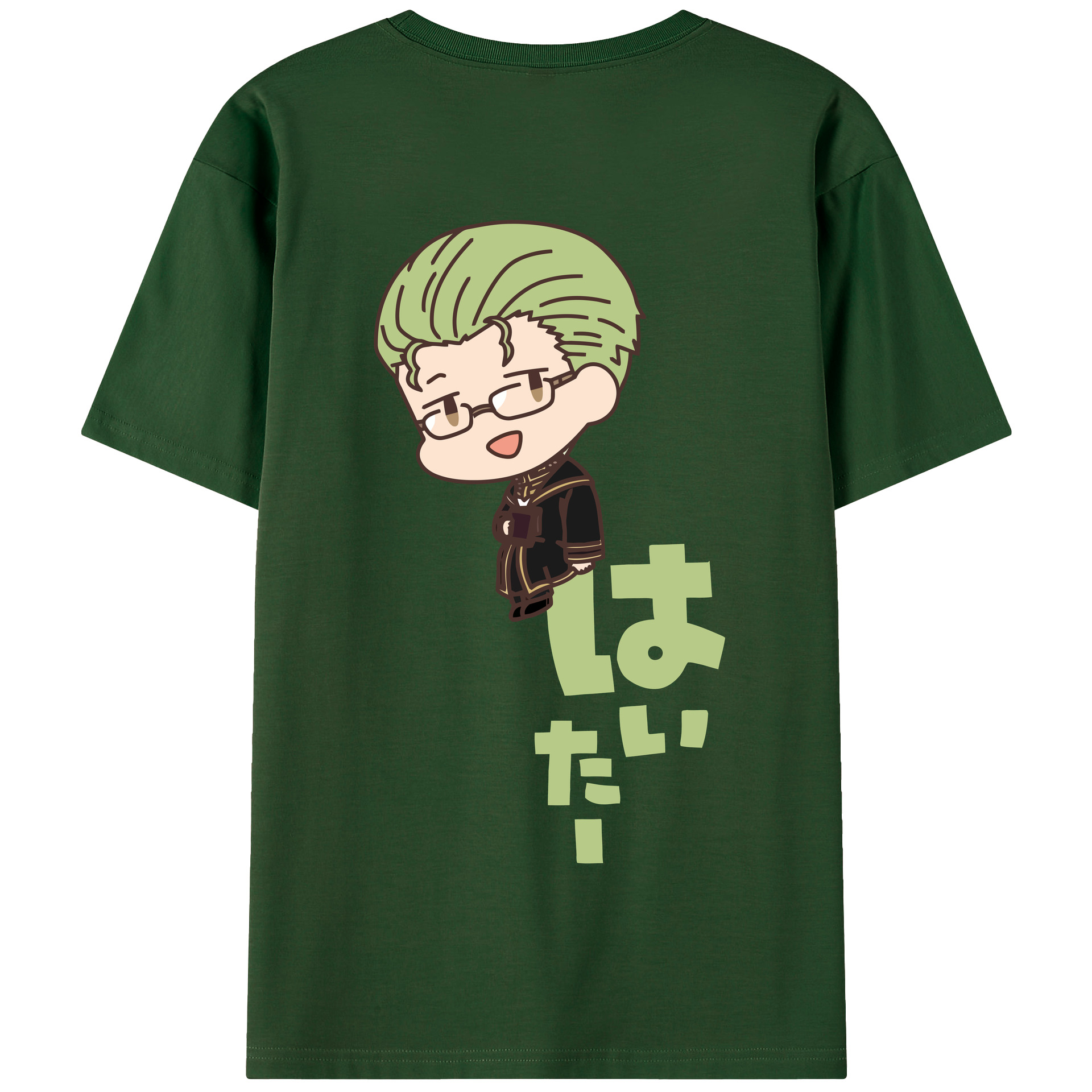 （画像用） 葬送のフリーレン Frieren 綿100％半袖Tシャツ（背面プリント）